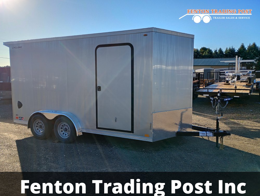 Legend 7.5x16 Cyclone (7.5X14' Box + 2' V-Nose) - STV7.5X16TA35 Enclosed Cargo
