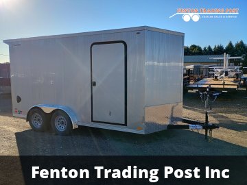 Legend 7.5x16 Cyclone (7.5X14' Box + 2' V-Nose) - STV7.5X16TA35 Enclosed Cargo