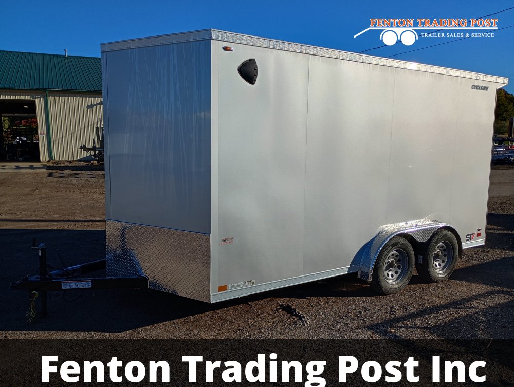 Legend 7.5x16 Cyclone (7.5X14' Box + 2' V-Nose) - STV7.5X16TA35 Enclosed Cargo