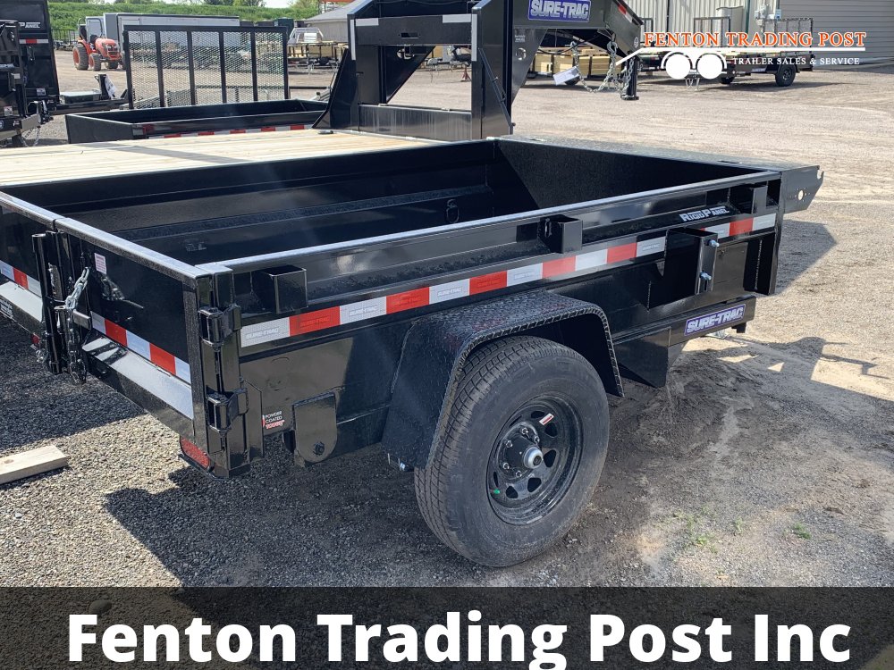 Sure-Trac 5x8 5K Low Profile Homeowner Dump - ST6208D-B-050 Dump