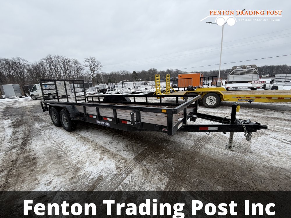 Used Sure-Trac 7x20 10K Tube Top - STUTT8220-BP-100 Utility