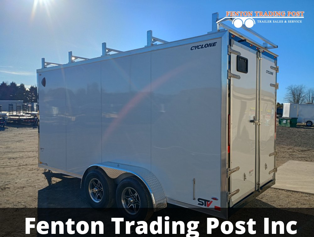 Legend 7x18 Cyclone (7x16' Box + 2' V-Nose) - 7X18STVTA35 Contractor