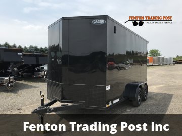 Cargo Express 7x14 EX DLX Flat Top V-Nose Enclosed Cargo