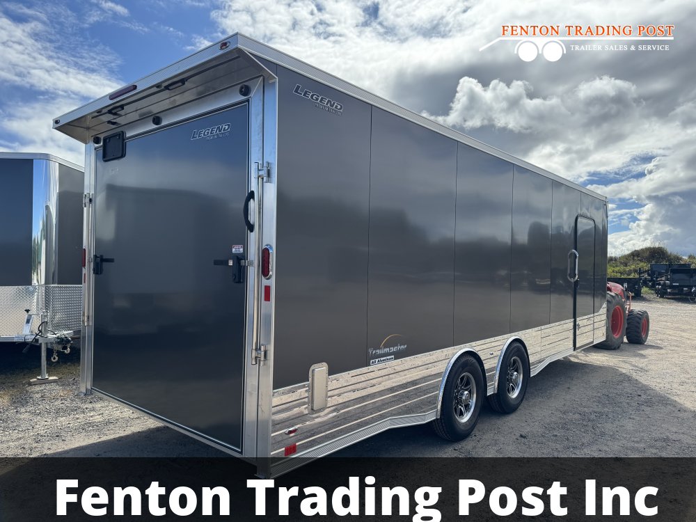 Legend 8.5x24 10K Trailmaster Race - 8.5X24TMRTA52 Enclosed Car Hauler