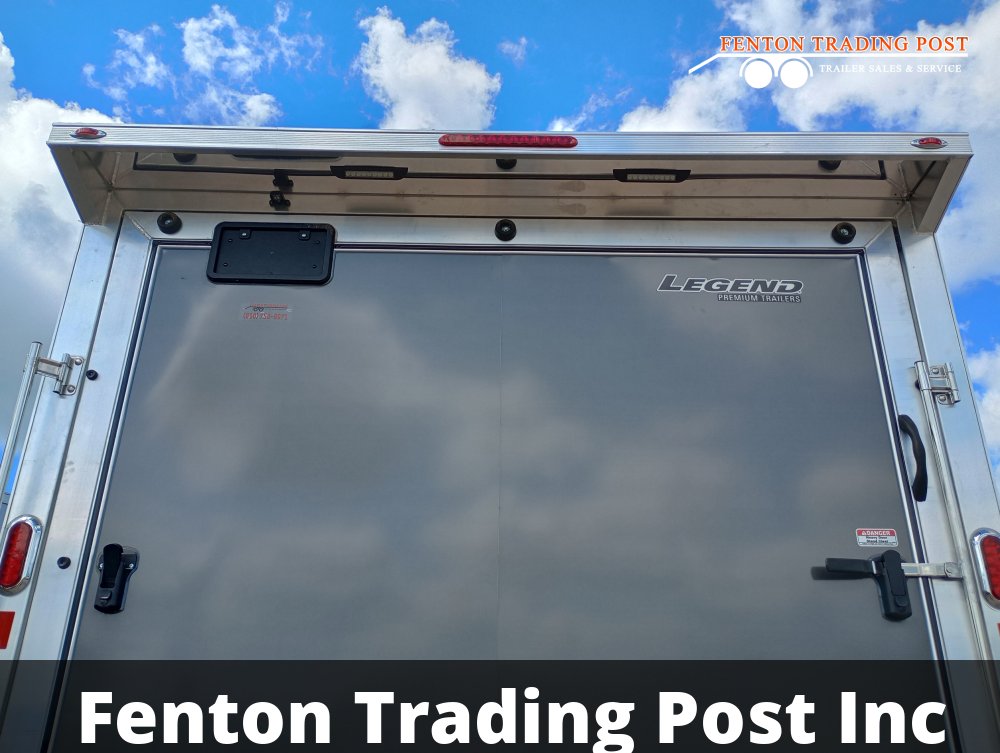 Legend 8.5x24 10K Trailmaster Race - 8.5X24TMRTA52 Enclosed Car Hauler