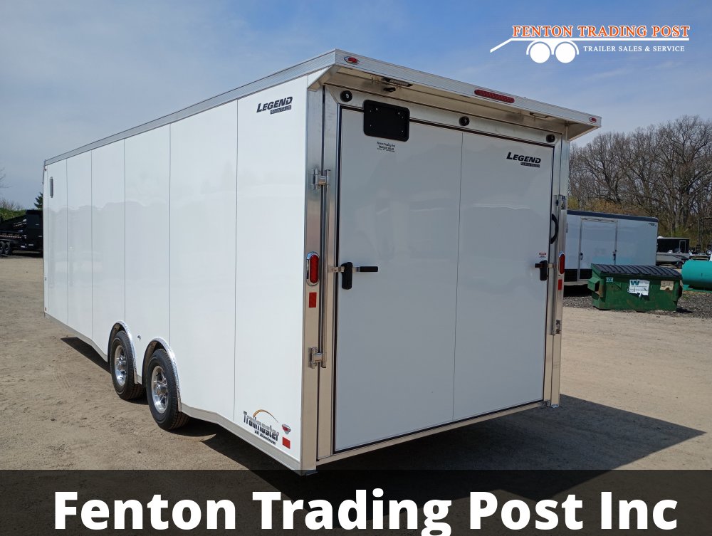 Legend 8.5x24 10K Trailmaster Race - 8.5X24TMRTA52 Enclosed Car Hauler