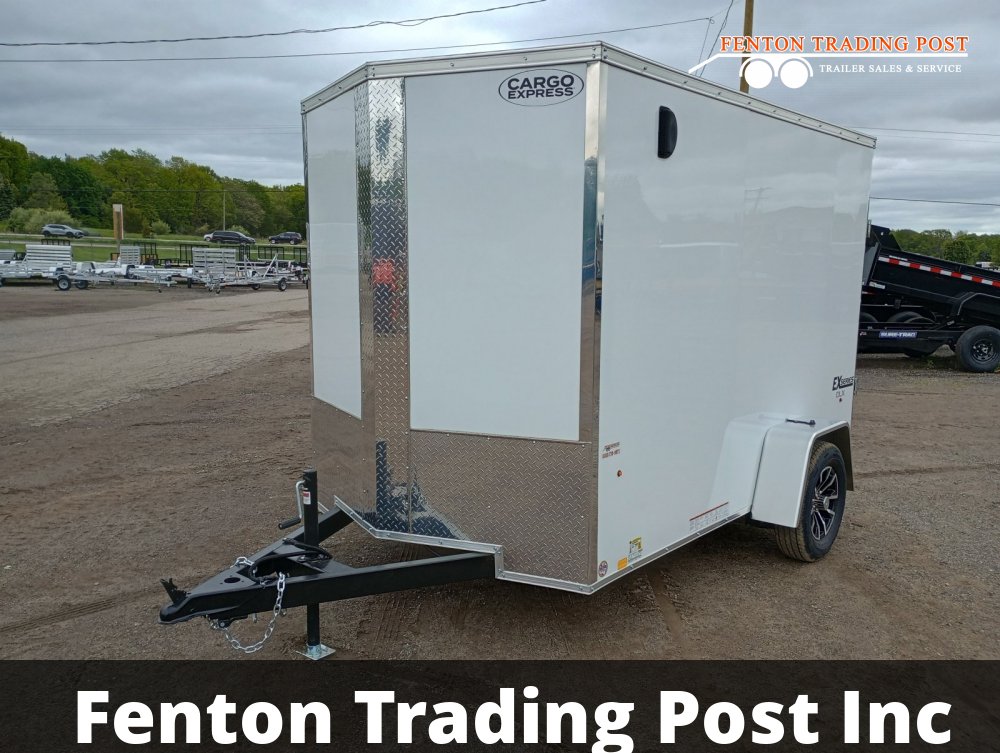 Cargo Express 6x10 EX DLX Flat Top V-Nose Enclosed Cargo