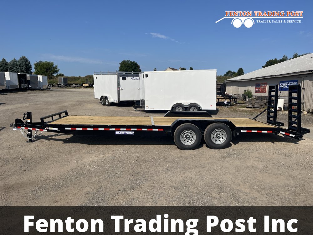 Sure-Trac 7x24 14K Equipment Trailer - ST8224ET-B-140 Equipment