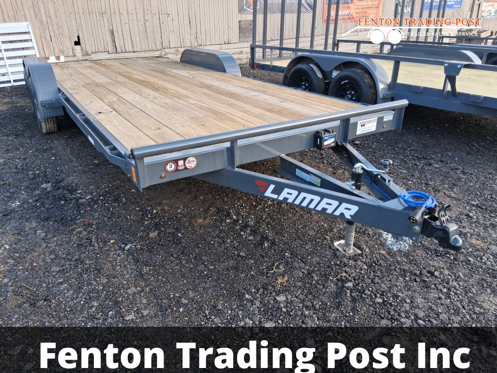 Lamar CE832023 - 7x20 7K Flatbed Car Hauler