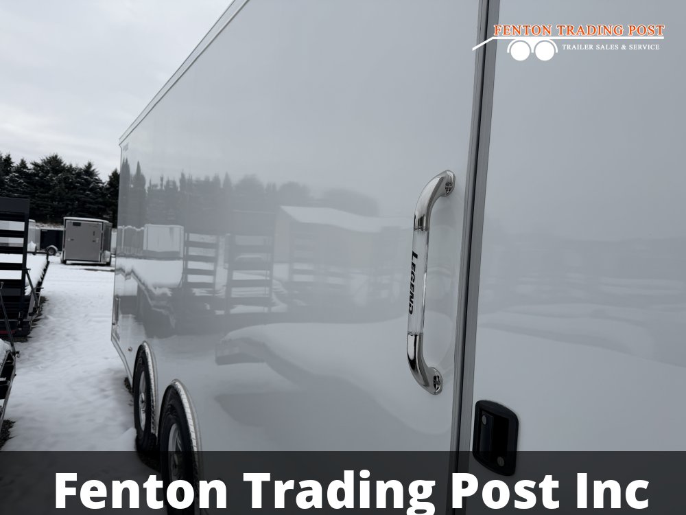 Legend 8.5x24 10K Trailmaster Race - 8.5X24TMRTA52 Enclosed Car Hauler