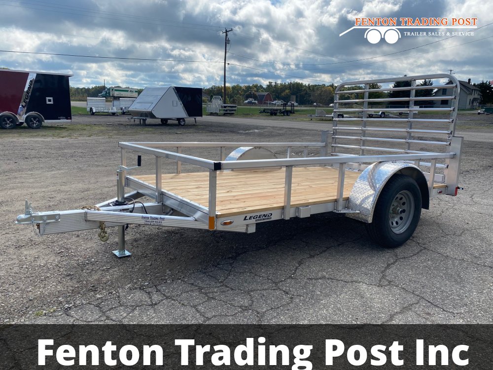 Legend 6X10 Open Deluxe Aluminum Utility Trailer - 6X10ODSA30 Utility