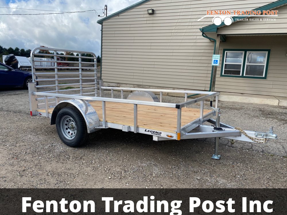 Legend 6X10 Open Deluxe Aluminum Utility Trailer - 6X10ODSA30 Utility