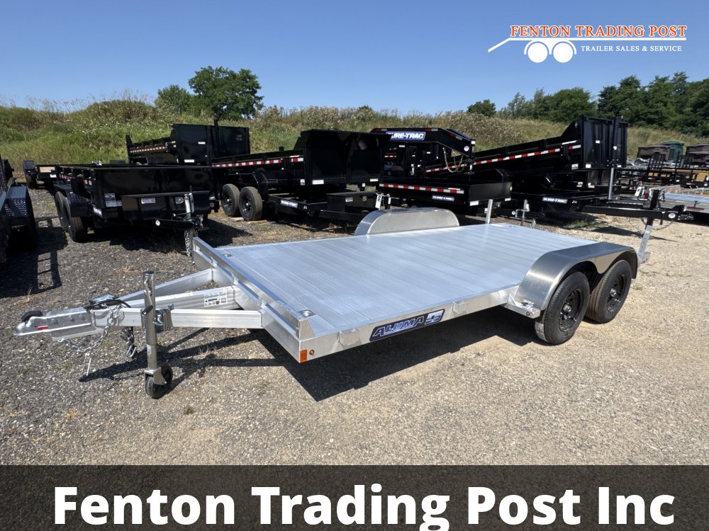 Aluma 8216ESA - 7x16 Flatbed Car Hauler