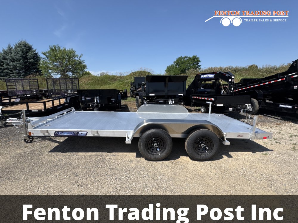 Aluma 8216ESA - 7x16 Flatbed Car Hauler