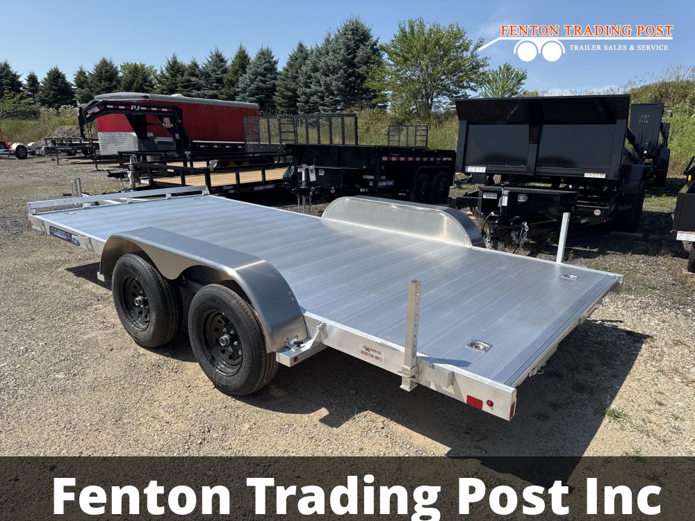 Aluma 8216ESA - 7x16 Flatbed Car Hauler