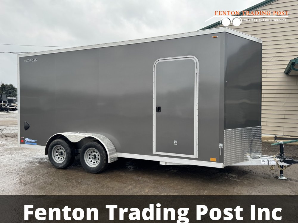 Legend 7x18 Thunder V (7x16' Box + 2' V-Nose) - 7X18TVTA35 Enclosed Cargo