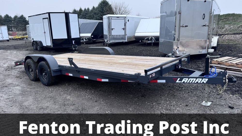 Lamar CC832025 - 7x20 10K Flatbed Car Hauler