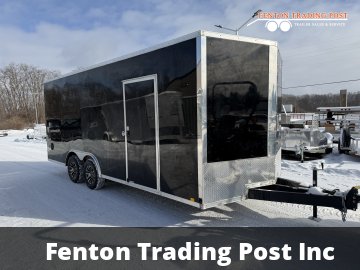 Cargo Express 8.5x20 EX DLX Flat Top V-Nose 10K Enclosed Car Hauler