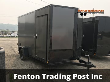 Cargo Express 7x12 3.5K EX DLX Flat Top V-Nose Enclosed Cargo