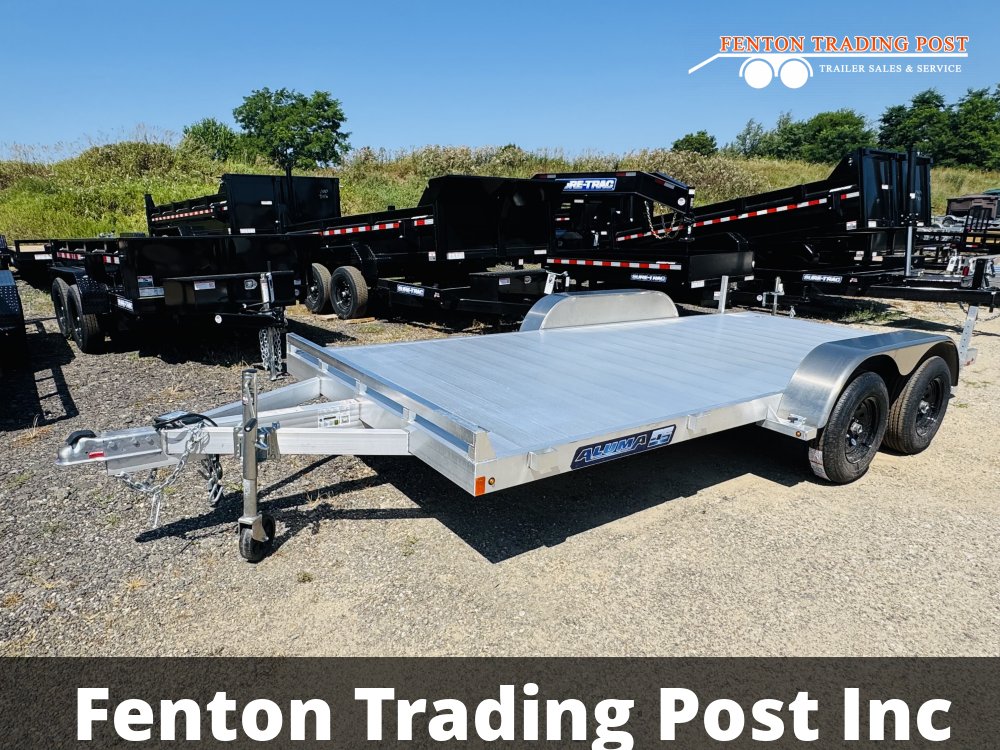 Aluma 8216ESA - 7x16 Flatbed Car Hauler