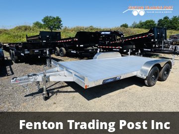 Aluma 8216ESA - 7x16 Flatbed Car Hauler