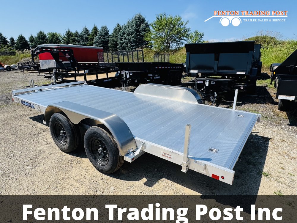 Aluma 8216ESA - 7x16 Flatbed Car Hauler