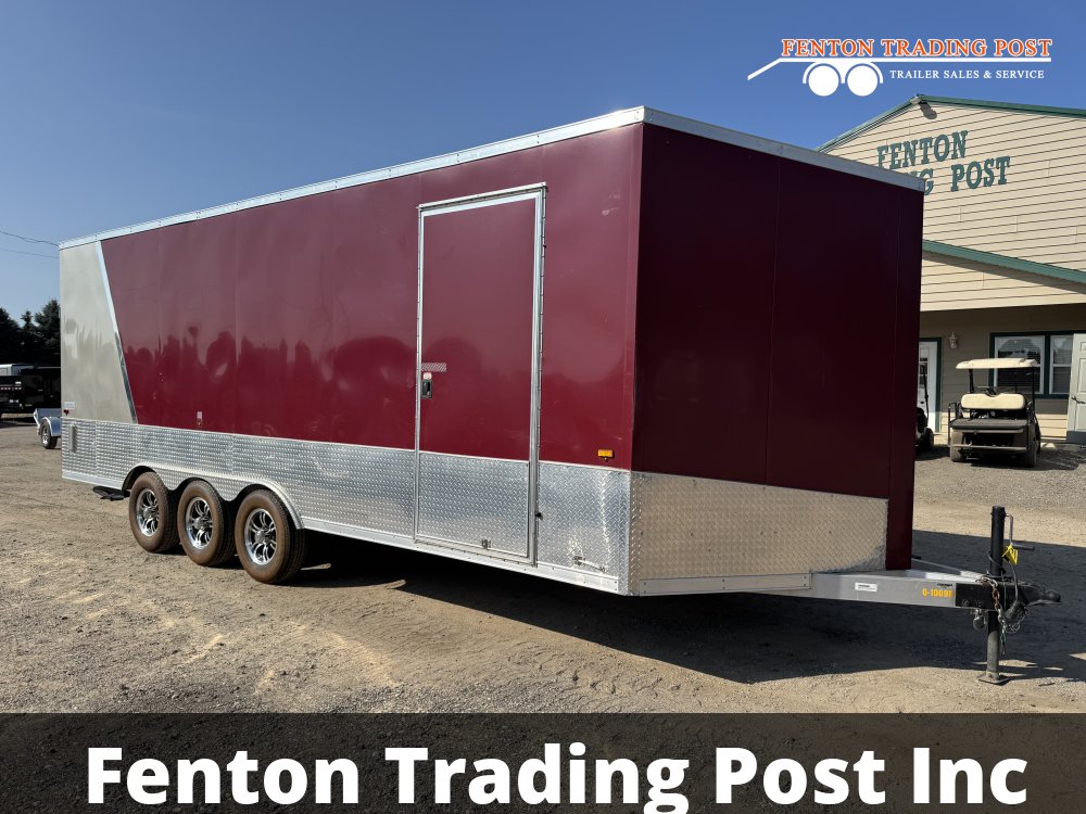 Used Amera Lite ATTX8522TTA3 - 8.5X22 Enclosed Tri Axle Car Hauler Enclosed Car Hauler