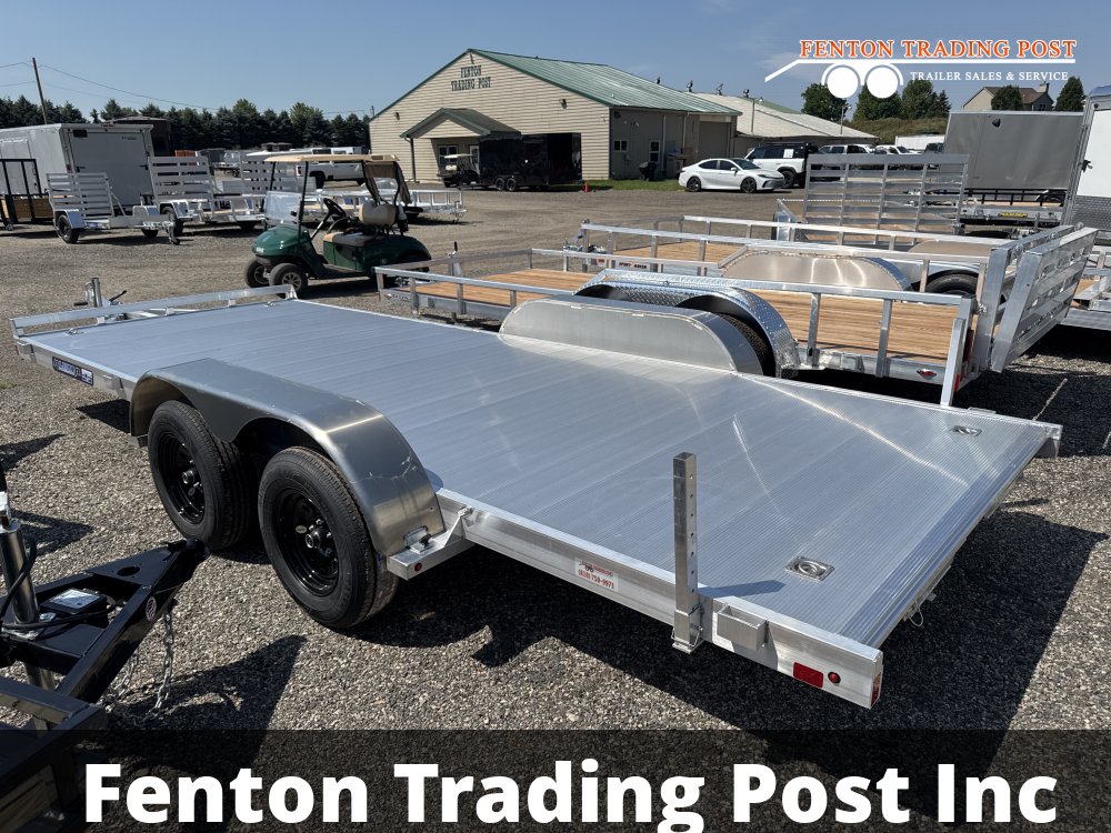 Aluma 8218ESA - 7x18 Flatbed Car Hauler