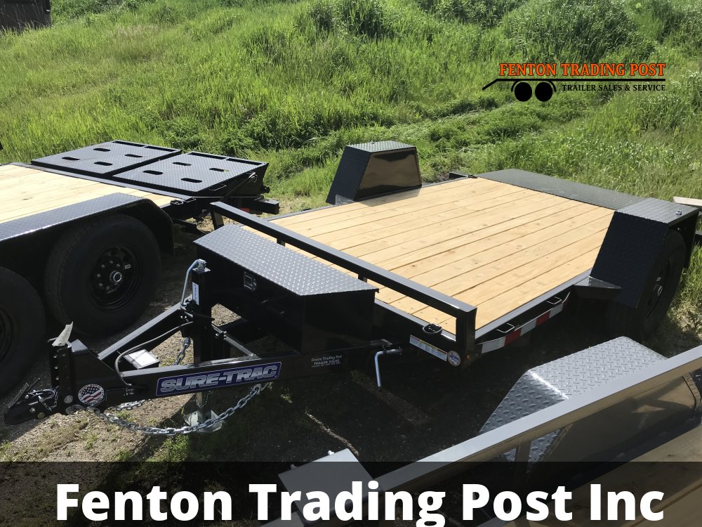 Sure-Trac ST7812SATE-B-078 - 6.5x12 7.8K Single Axle Tilt Equipment