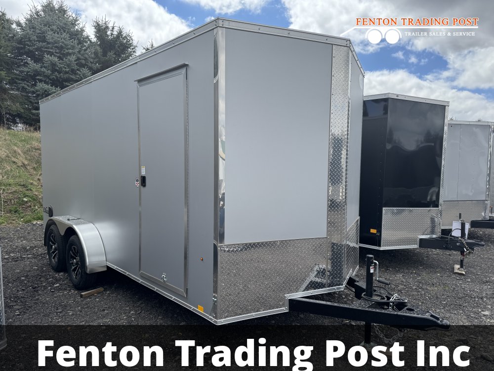 Cargo Express 7x16 EX DLX Flat Top V-Nose Enclosed Cargo