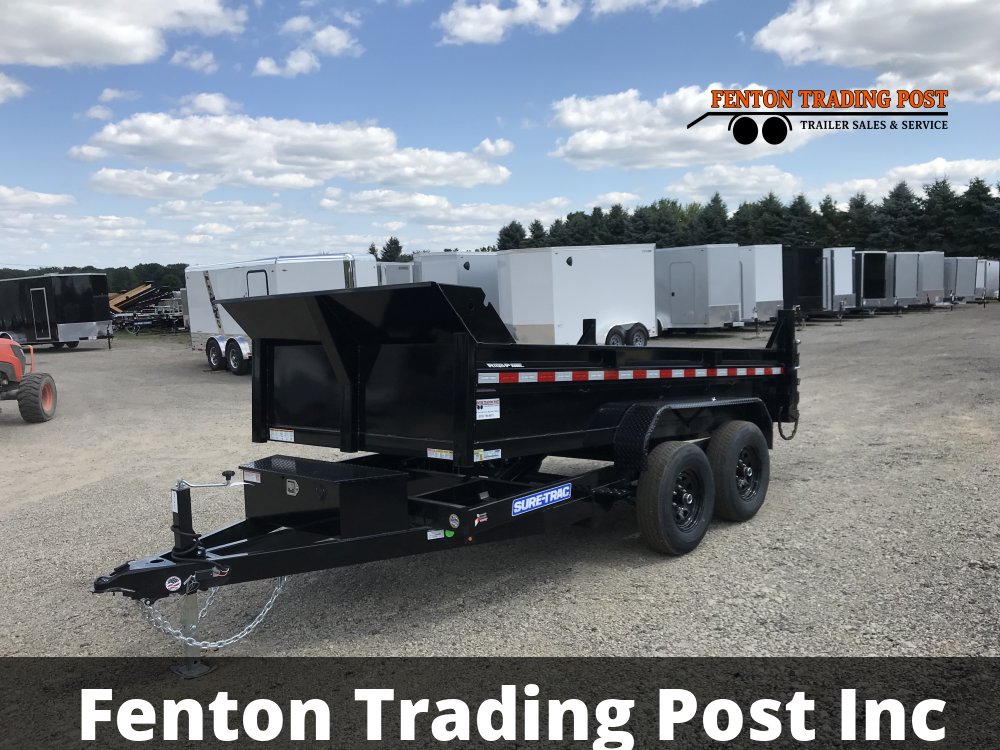 Sure-Trac ST-RDU7212-100 - 6x12 10K Low Profile Single Ram Dump
