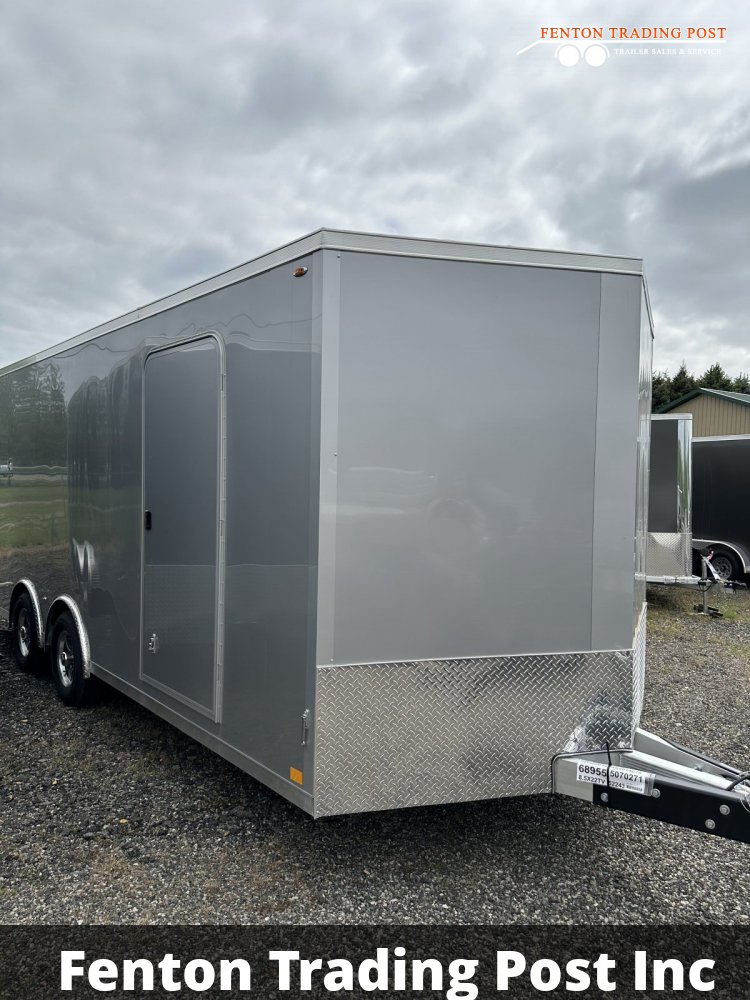 Legend 8.5x22 10K Thunder (8.5x20' Box + 3' V-Nose) - 8.5X22TVTA52 Enclosed Car Hauler
