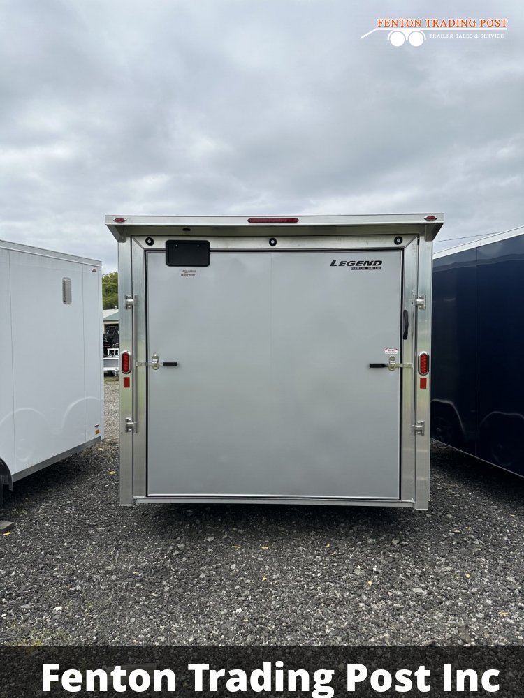 Legend 8.5x22 10K Thunder (8.5x20' Box + 3' V-Nose) - 8.5X22TVTA52 Enclosed Car Hauler