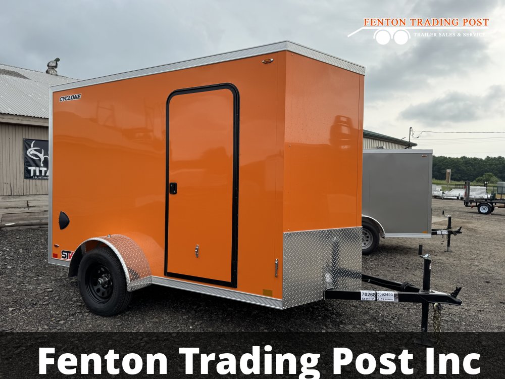 Legend 6x11 Cyclone (6x10' Box + 1' V-Nose) - 6X11STVSA30 Enclosed Cargo