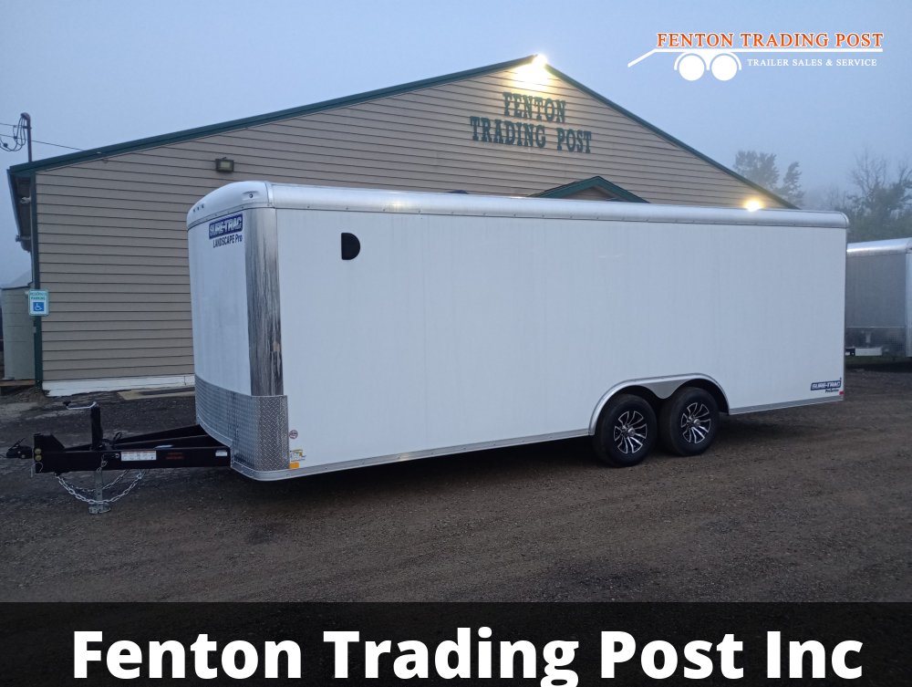 Sure-Trac 8.5x22 10K Landscape Pro Round Top - STRLP10222TA-100 Enclosed Cargo