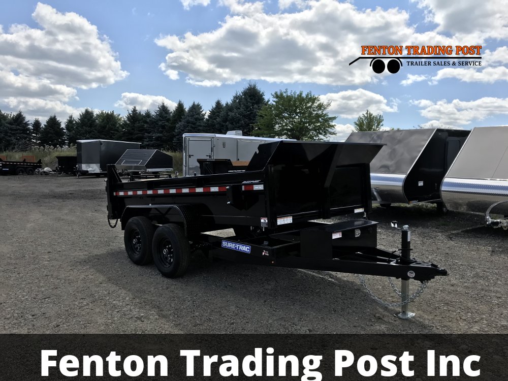 Sure-Trac ST-RDU7212-100 - 6x12 10K Low Profile Single Ram Dump