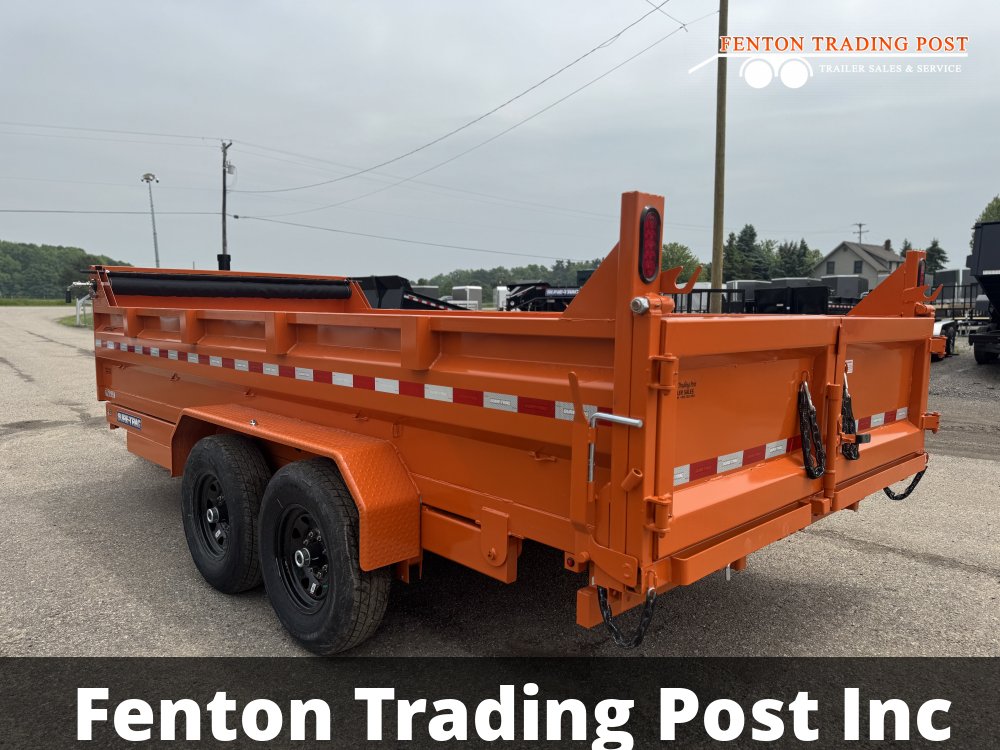 Sure-Trac 7x16 14K Telescopic Dump - ST8216TLDD-B-140 Dump