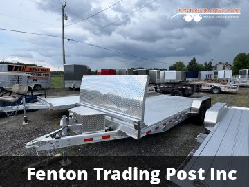 Sure-Trac 7x20 10K Aluminum Car Hauler - ST8220CHW-A-100 Flatbed Car Hauler