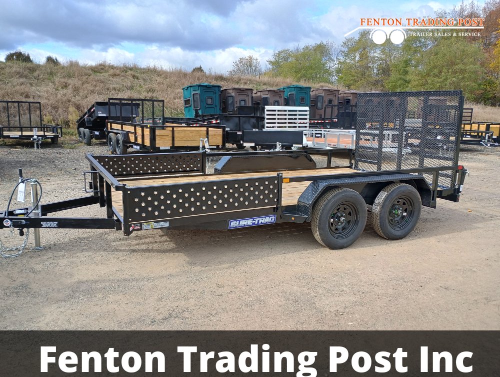 Sure-Trac 7x14 7K Tube Top ATV - STUTA8214-BP-070 ATV