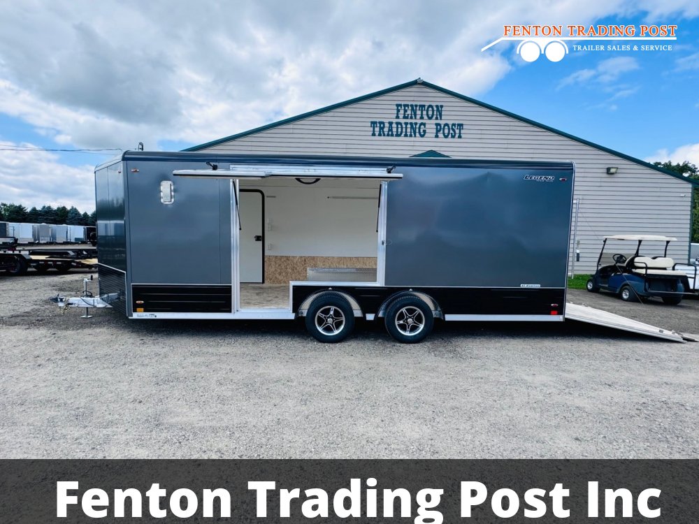 Legend 8x24 Deluxe Snow (8x20' Box + 4' V-Nose) - 8X24DSTA35 Snowmobile