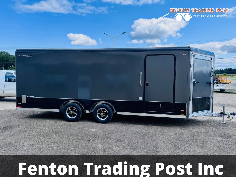 Legend 8x24 Deluxe Snow (8x20' Box + 4' V-Nose) - 8X24DSTA35 Snowmobile