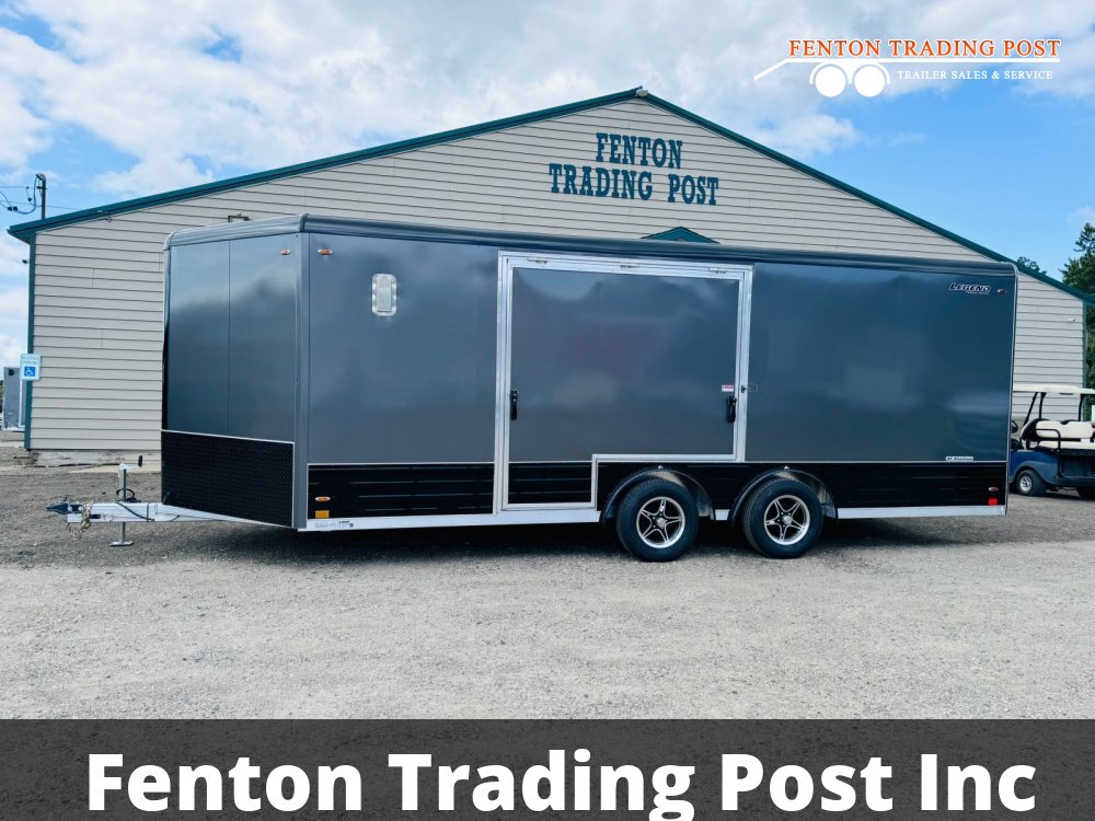 Legend 8x24 Deluxe Snow (8x20' Box + 4' V-Nose) - 8X24DSTA35 Snowmobile