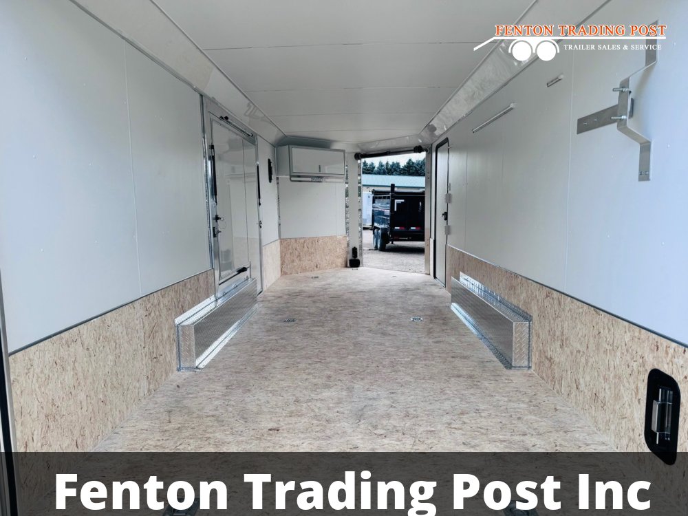 Legend 8x24 Deluxe Snow (8x20' Box + 4' V-Nose) - 8X24DSTA35 Snowmobile