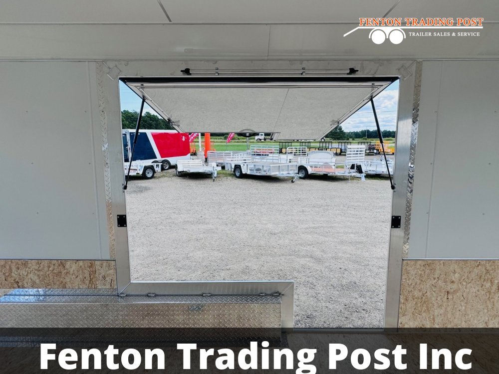 Legend 8x24 Deluxe Snow (8x20' Box + 4' V-Nose) - 8X24DSTA35 Snowmobile