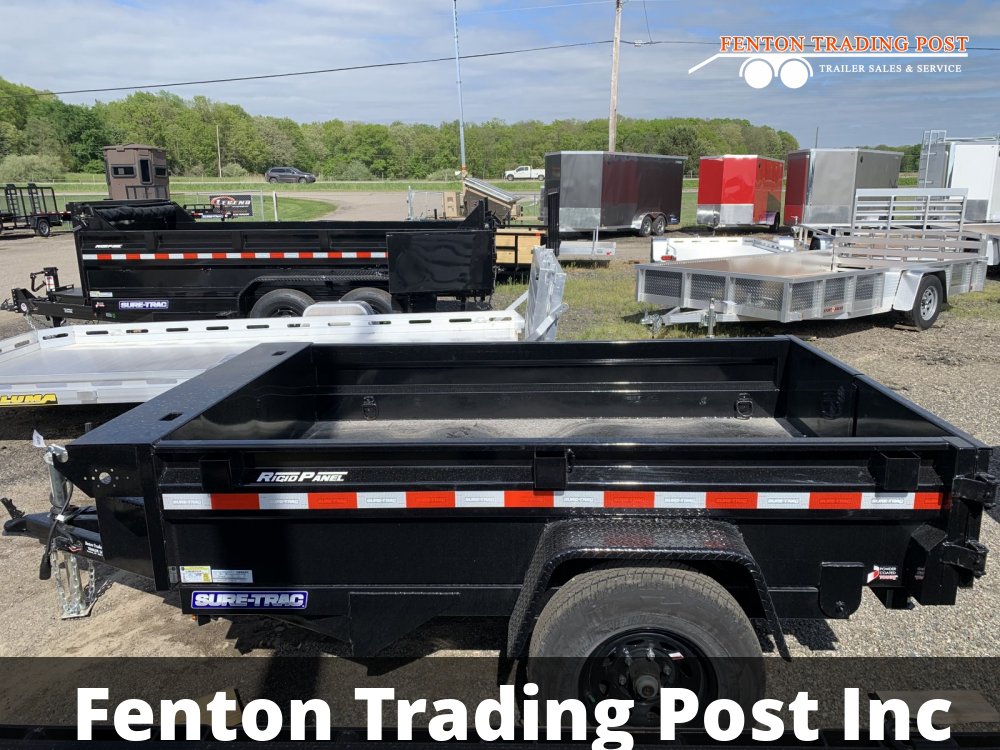 Sure-Trac 5x8 5K Low Profile Homeowner Dump - ST6208D-B-050 Dump