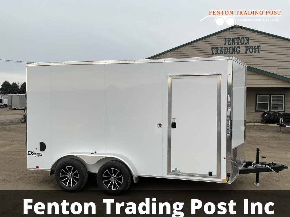 Cargo Express 7x16 EX DLX Flat Top V-Nose Enclosed Cargo