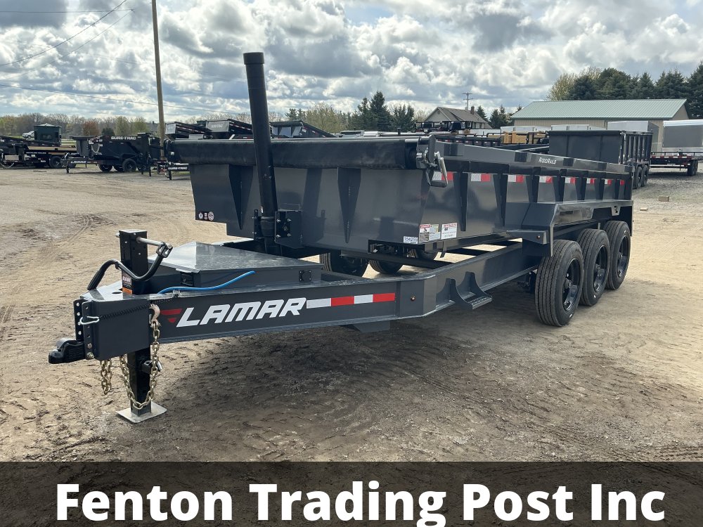 Lamar DT831637 - 7x16 21K Telescopic Dump