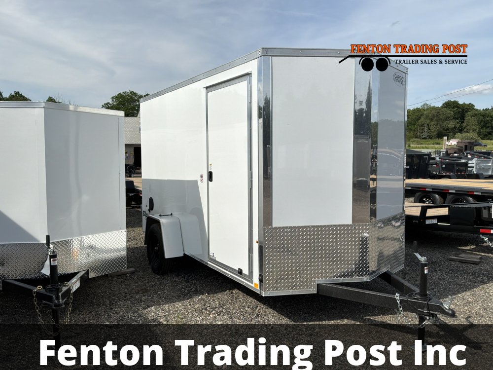 Cargo Express 6x12 EX DLX Flat Top V-Nose Enclosed Cargo