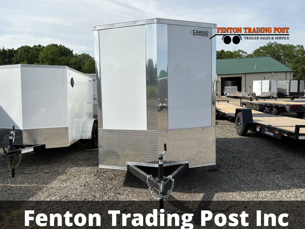Cargo Express 6x12 EX DLX Flat Top V-Nose Enclosed Cargo