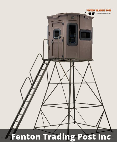TITAN PRO BLIND COMBO - BROWN - 12 FT TOWER